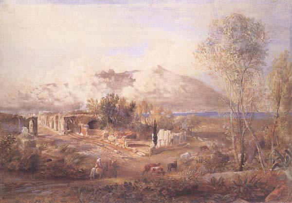 Samuel Palmer Street of Tombs,Pompeii